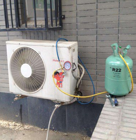 上甘岭空调加氟