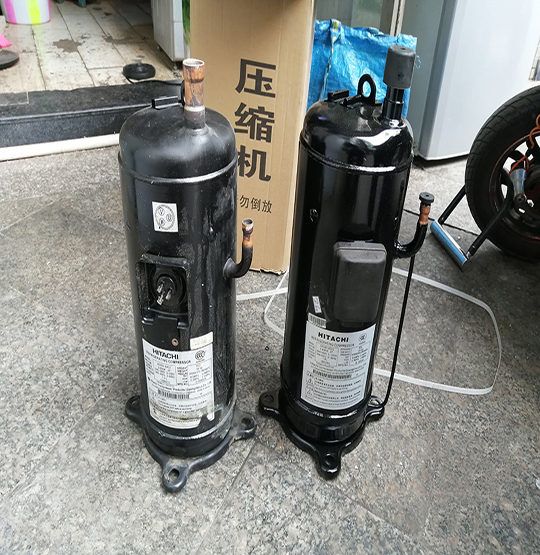 上甘岭中央空调压缩机的更换维修