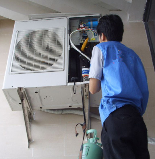 上甘岭空调开机无反应维修